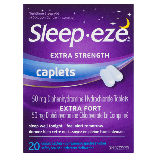 SLEEP-EZE X/F 50MG CA 20