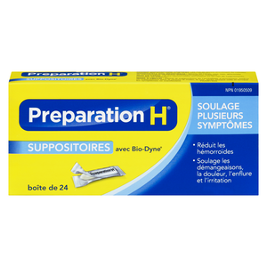 PREPARATION H  SUPPOSITOIRES 24