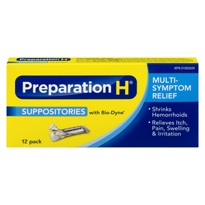 PREPARATION H  SUPPOSITOIRES 12