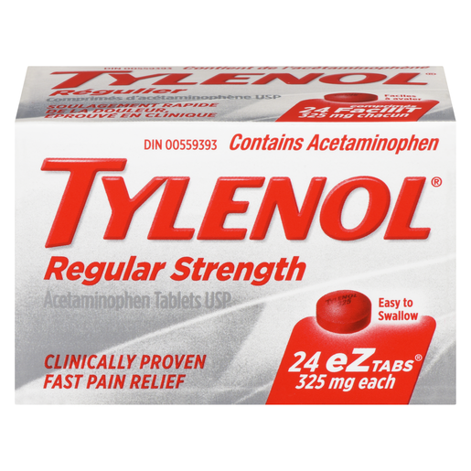 TYLENOL 325MG  COMP 24