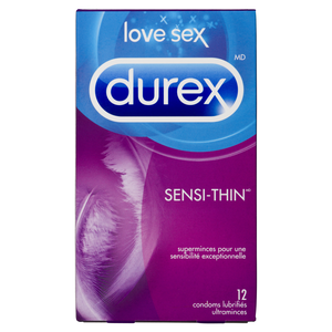 DUREX CONDOMS SENSI-MINCE 12